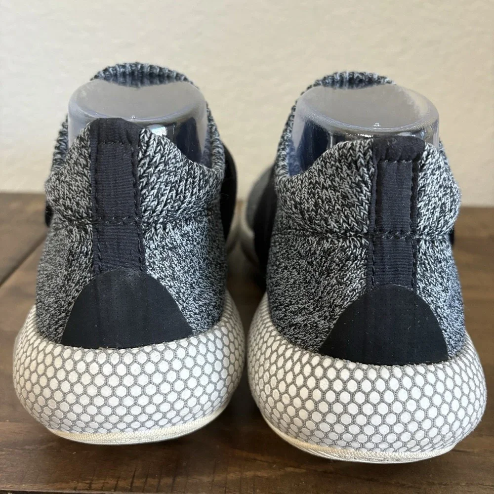 Under Armour HOVR Re-Charged Knit Laceless Athletic Shoes Sz US 7 Gray Black Men